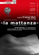 Manifesto 'La mattanza'